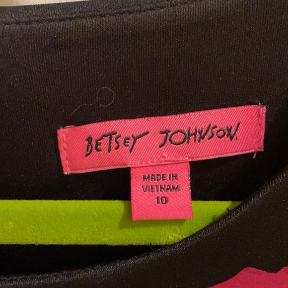 Black & dark pink dress - Picture 3 of 5